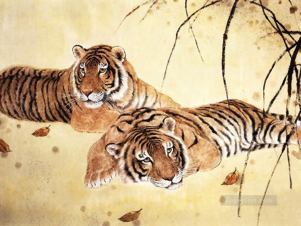 Tiger Bilder  die chinesische Ölgemälde